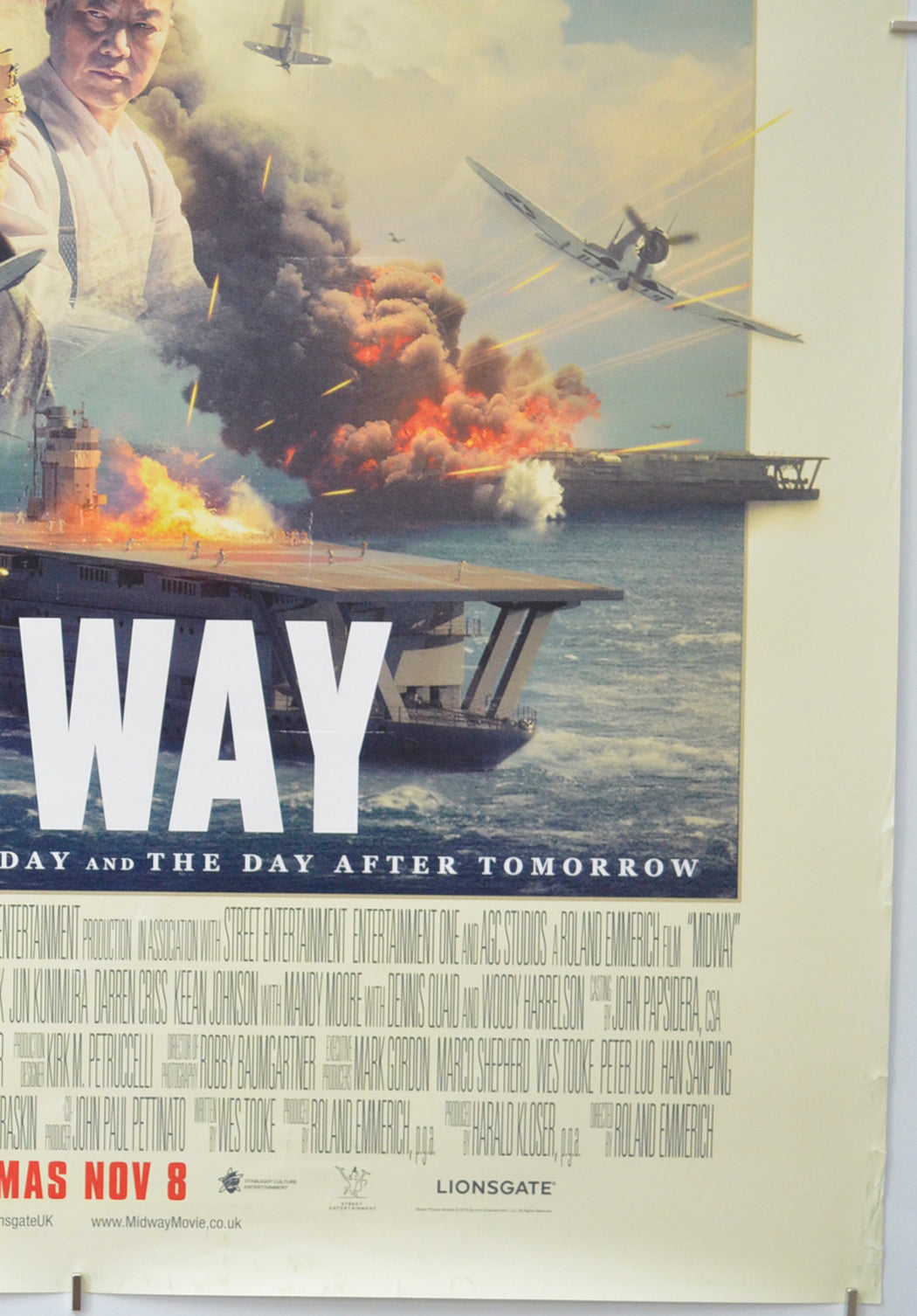 MIDWAY (Bottom Right) Cinema One Sheet Movie Poster