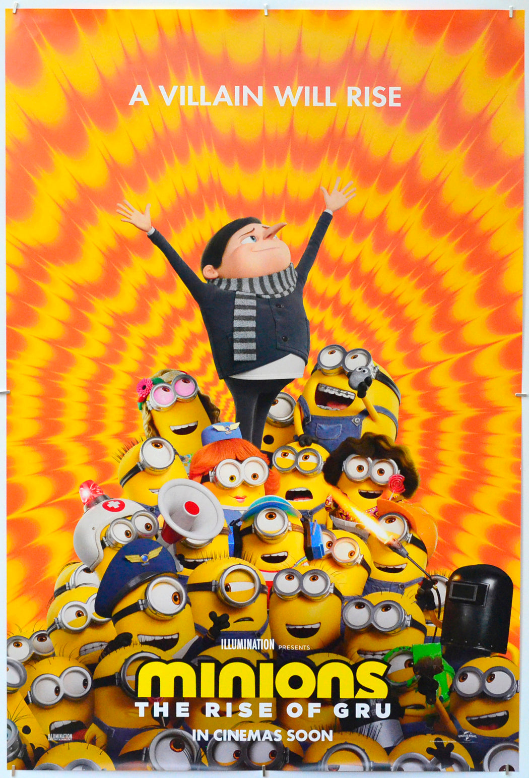 Minions The Rise Of Gru Original One Sheet Poster Film Poster M minions-the-rise-of-gru-original-one-sheet-poster-film-poster-m
