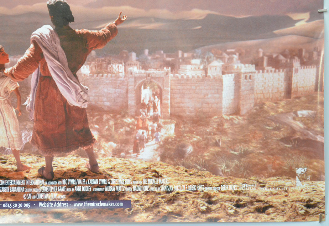 THE MIRACLE MAKER (Bottom Right) Cinema Quad Movie Poster