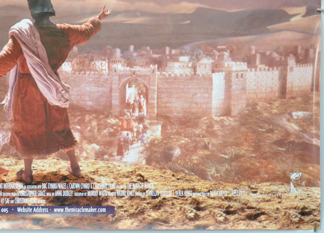 THE MIRACLE MAKER (Bottom Right) Cinema Quad Movie Poster