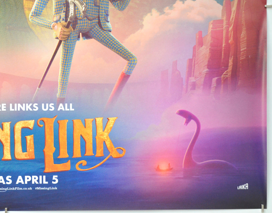 MISSING LINK (Bottom Right) Cinema Quad Movie Poster