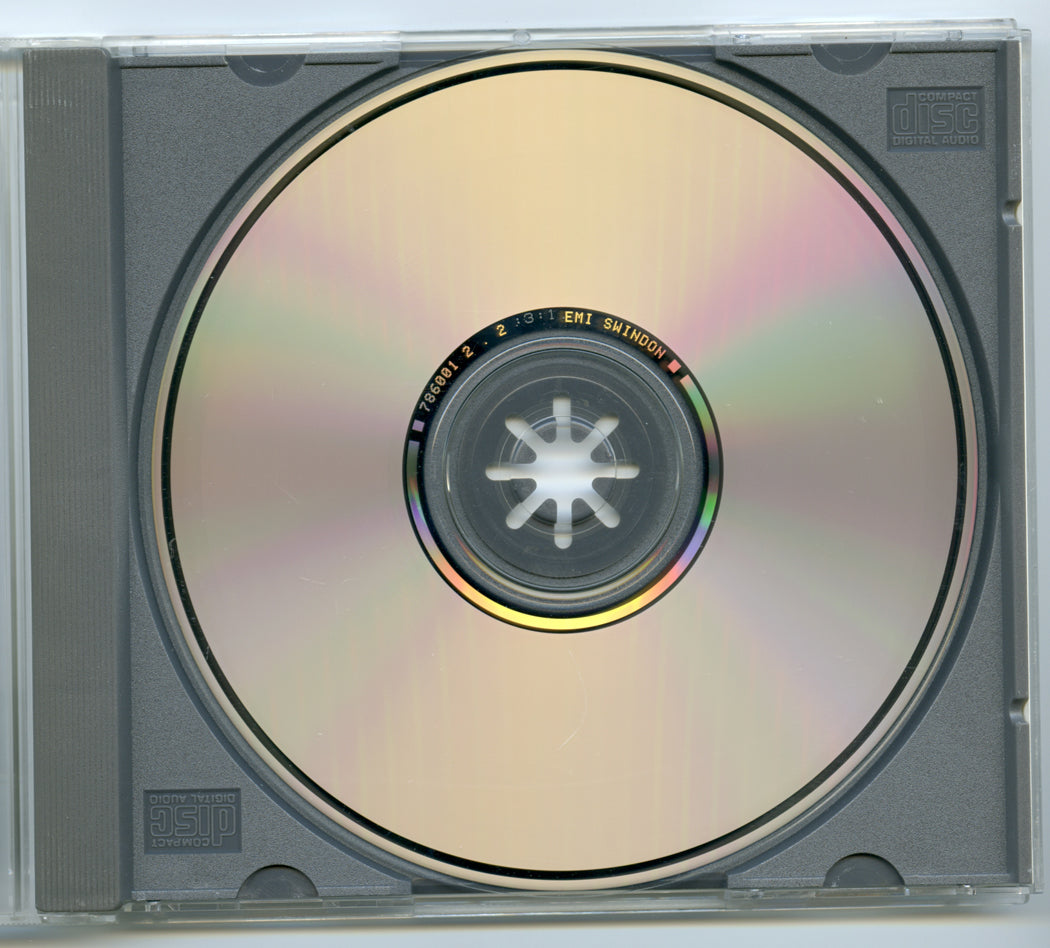 THE MISSION Original CD Soundtrack (CD face)