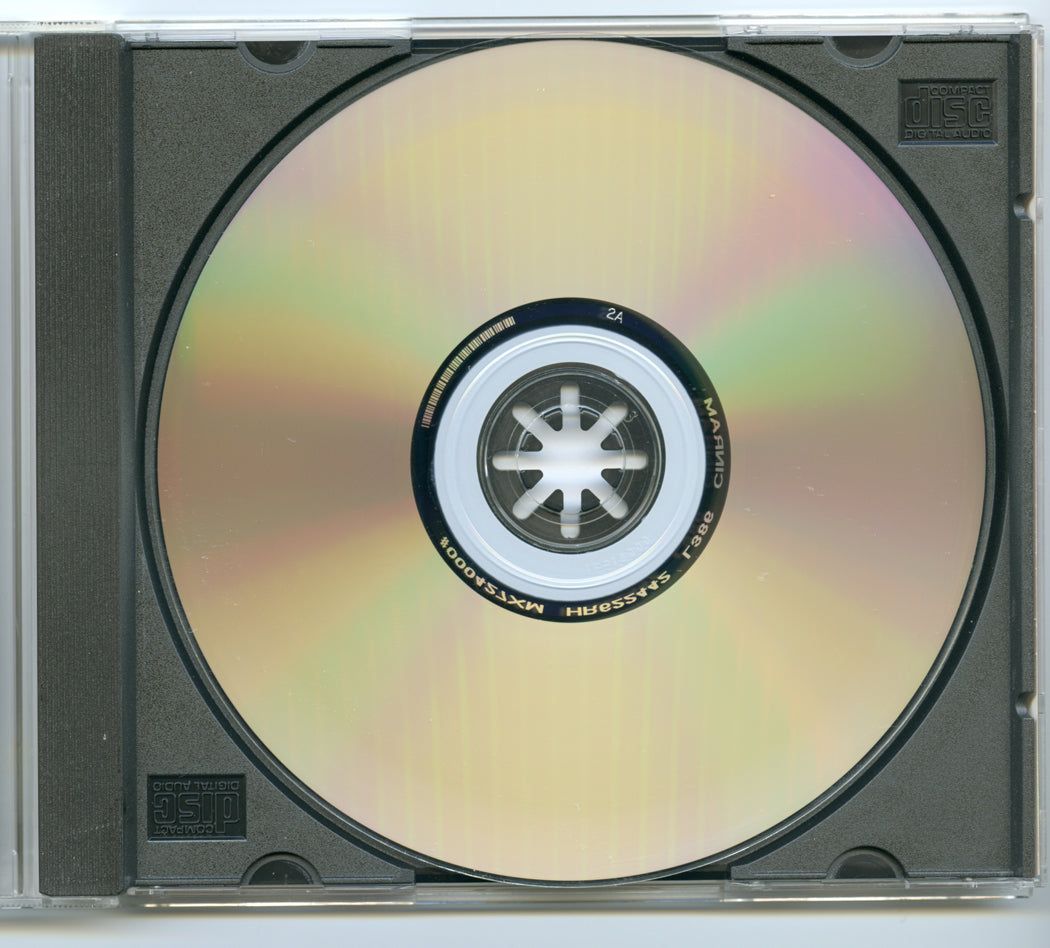 MISSION IMPOSSIBLE 2 Original CD Soundtrack (CD face)