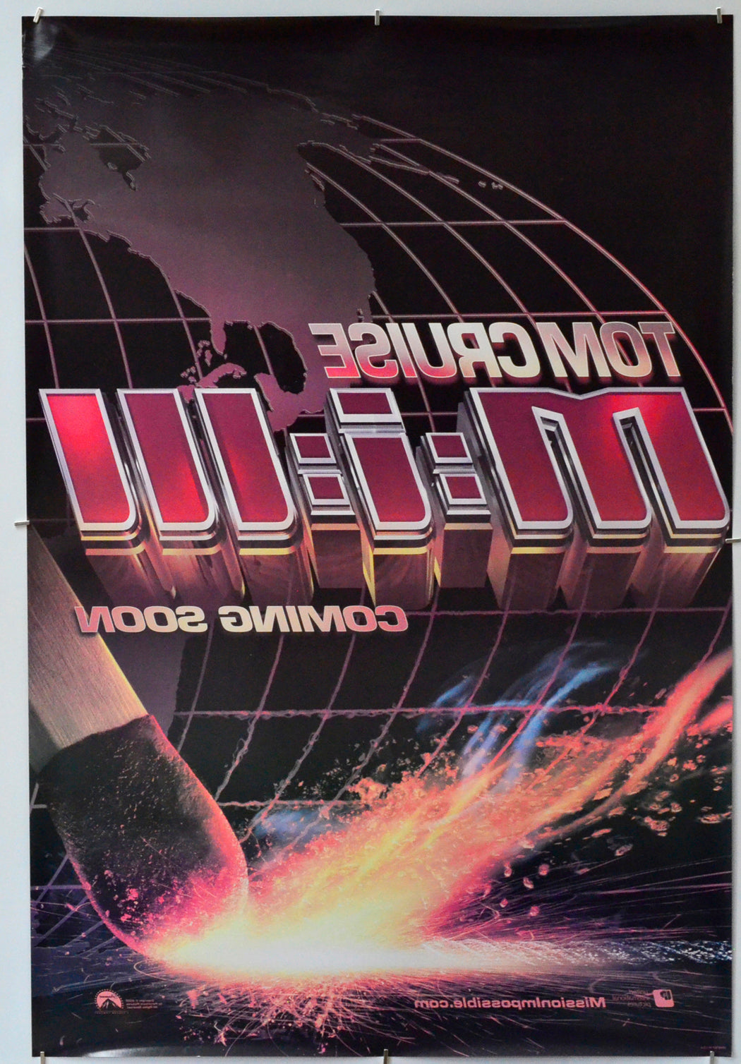 Mission Impossible III (Back) Cinema One Sheet Movie Poster