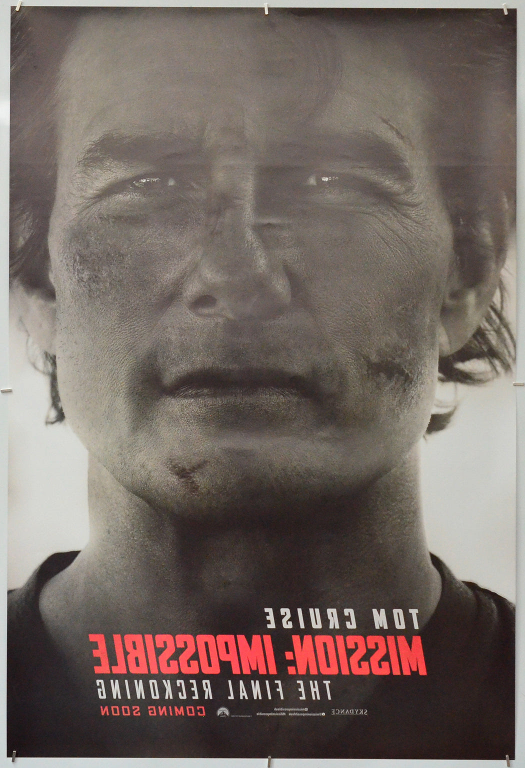 Mission: Impossible - The Final Reckoning (Back) Cinema One Sheet Movie Poster