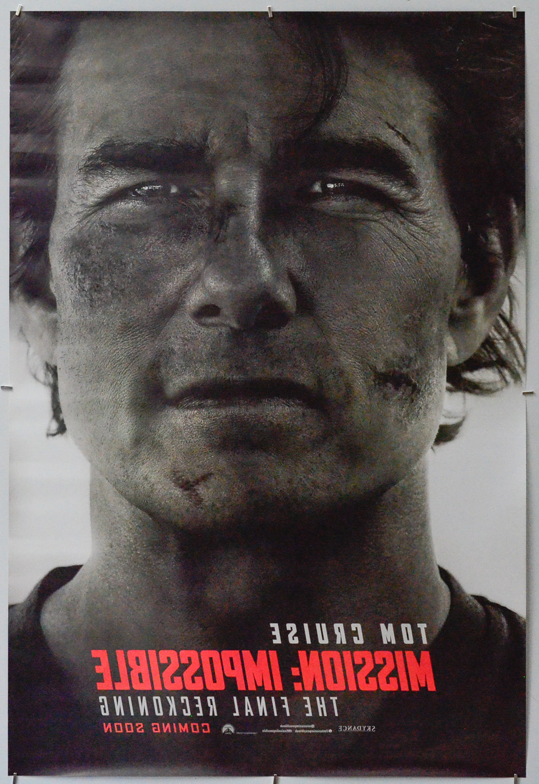 Mission: Impossible - The Final Reckoning (Back) Cinema One Sheet Movie Poster