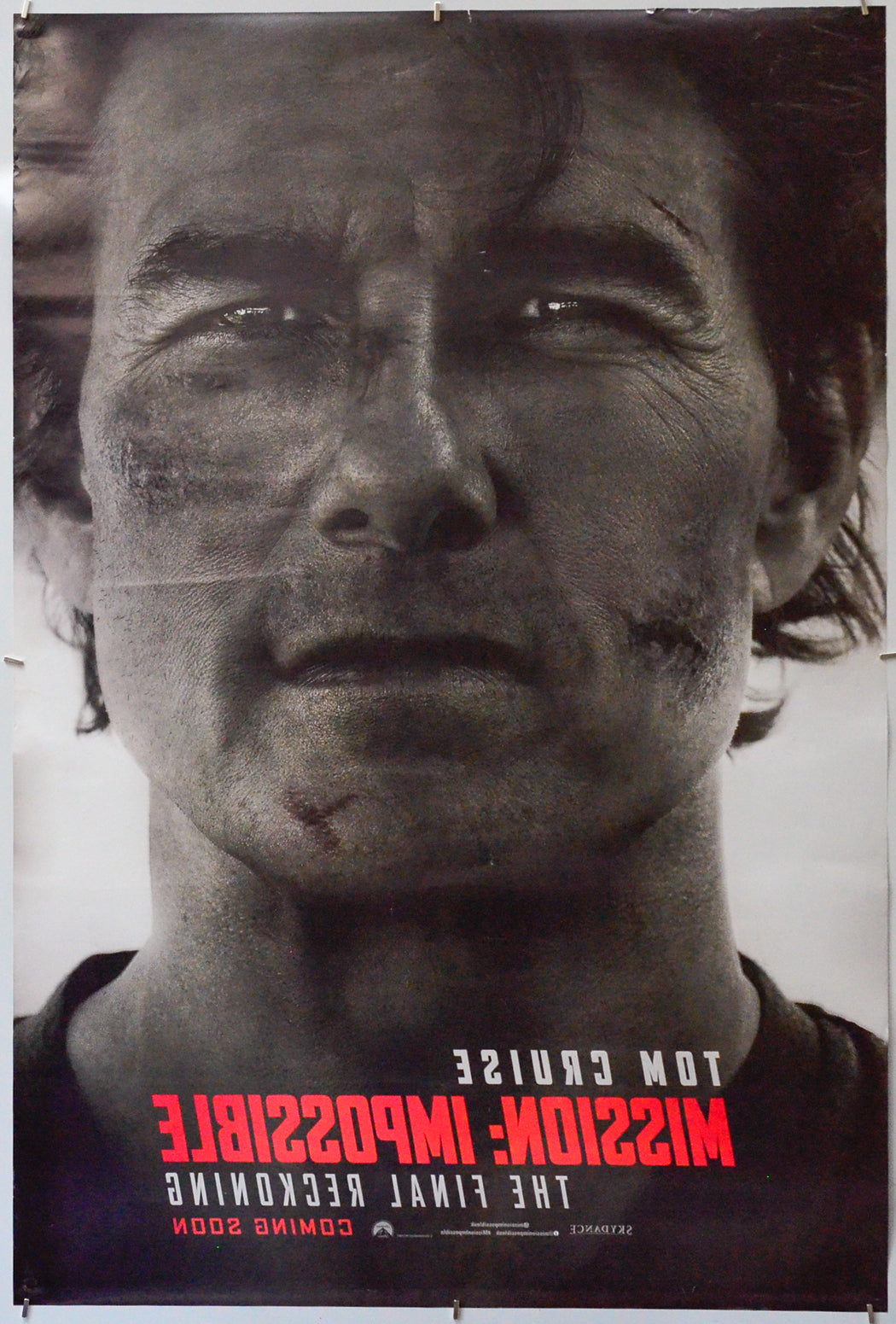 Mission: Impossible - The Final Reckoning (Back) Cinema One Sheet Movie Poster