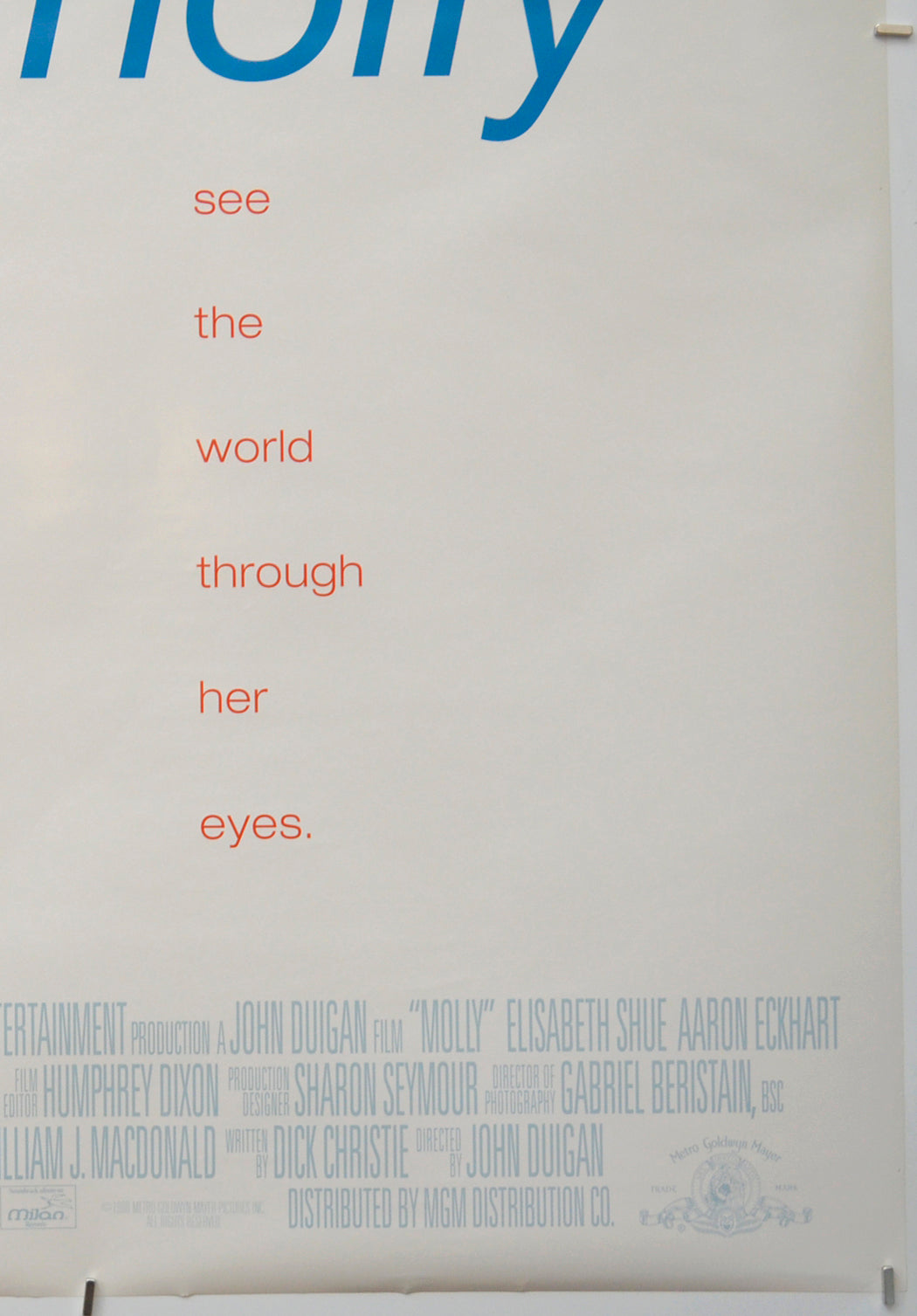 MOLLY (Bottom Right) Cinema One Sheet Movie Poster