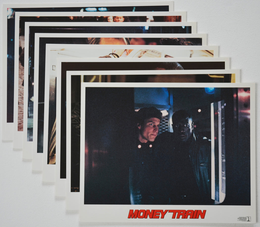 MONEY TRAIN (Full View) Cinema Set of Colour FOH Stills / Lobby Cards