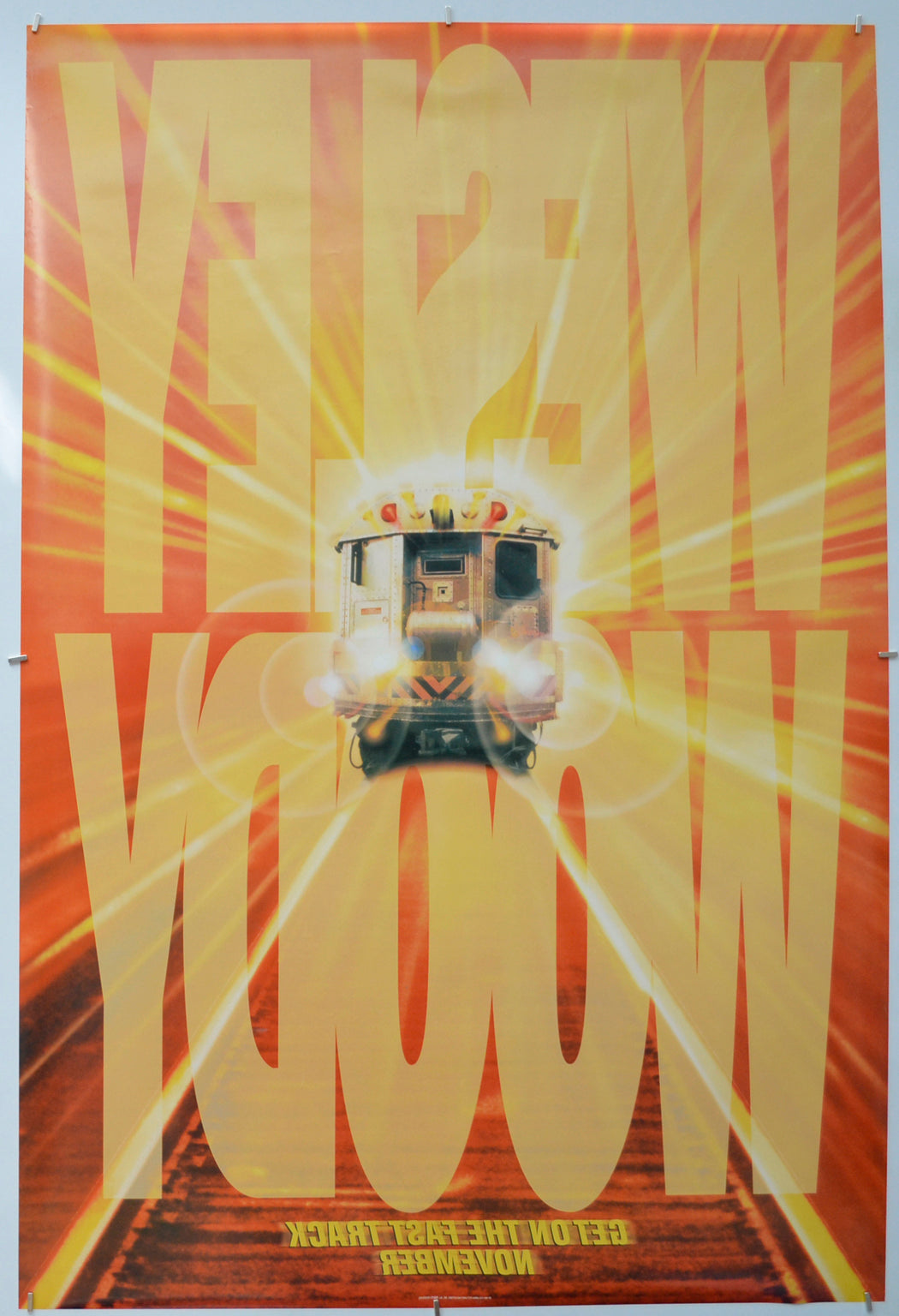 MONEY TRAIN (Back) Cinema One Sheet Movie Poster