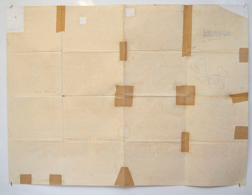 THE MONKEY’S UNCLE (Back) Cinema Quad Movie Poster