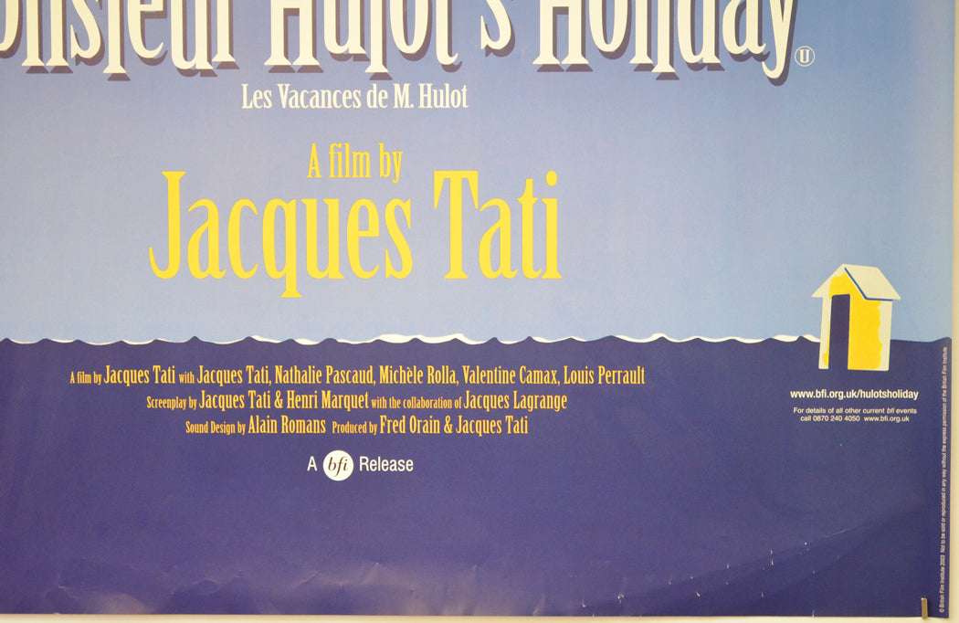 MONSIEUR HULOT’S HOLIDAY (Bottom Right) Cinema Quad Movie Poster