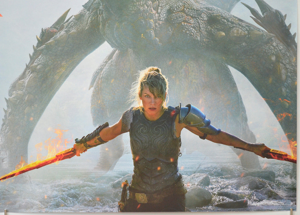 MONSTER HUNTER (Bottom Right) Cinema Quad Movie Poster