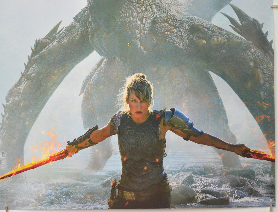 MONSTER HUNTER (Bottom Right) Cinema Quad Movie Poster
