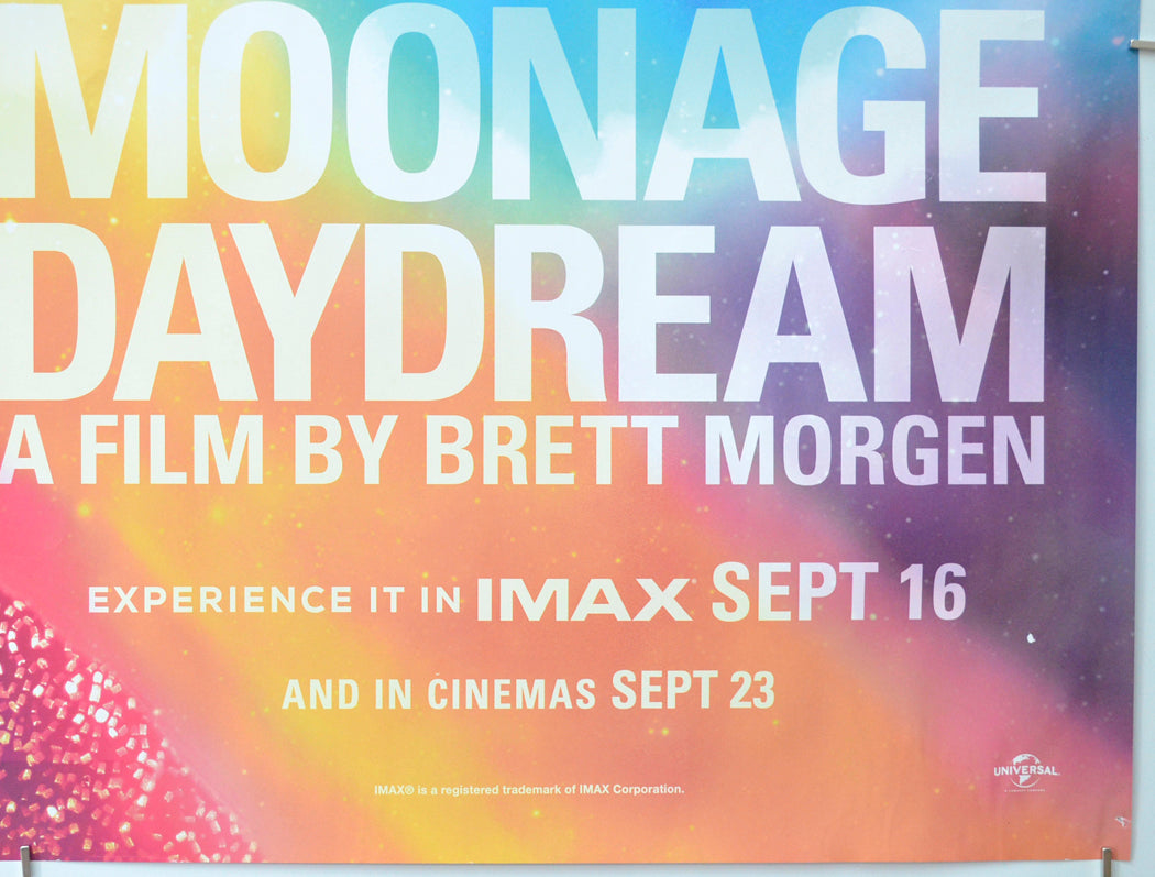 MOONAGE DAYDREAM (Bottom Right) Cinema Quad Movie Poster