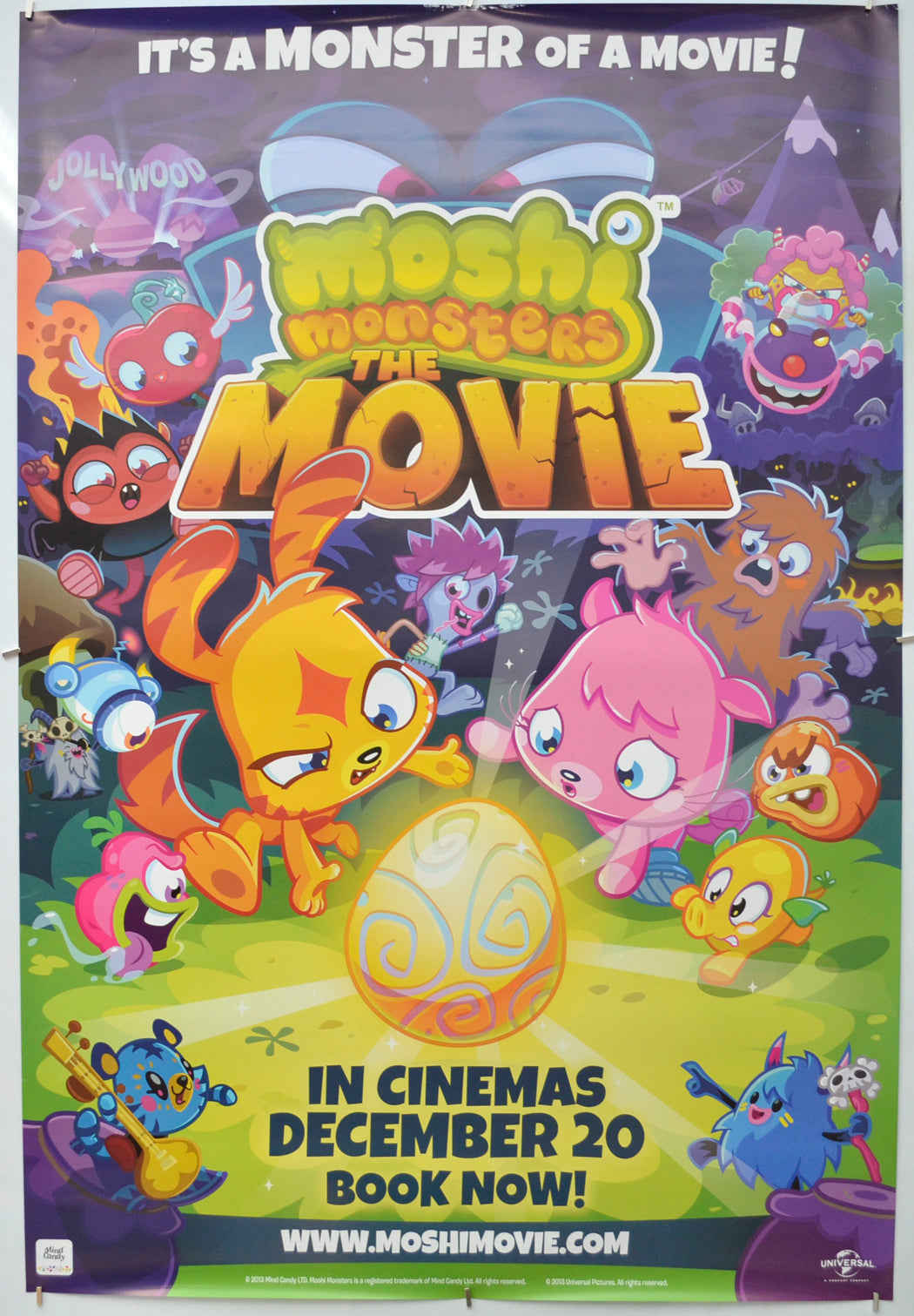 Moshi Monsters The Movie Original One Sheet Poster Film Poster moshi-monsters-the-movie-original-one-sheet-poster-film-poster