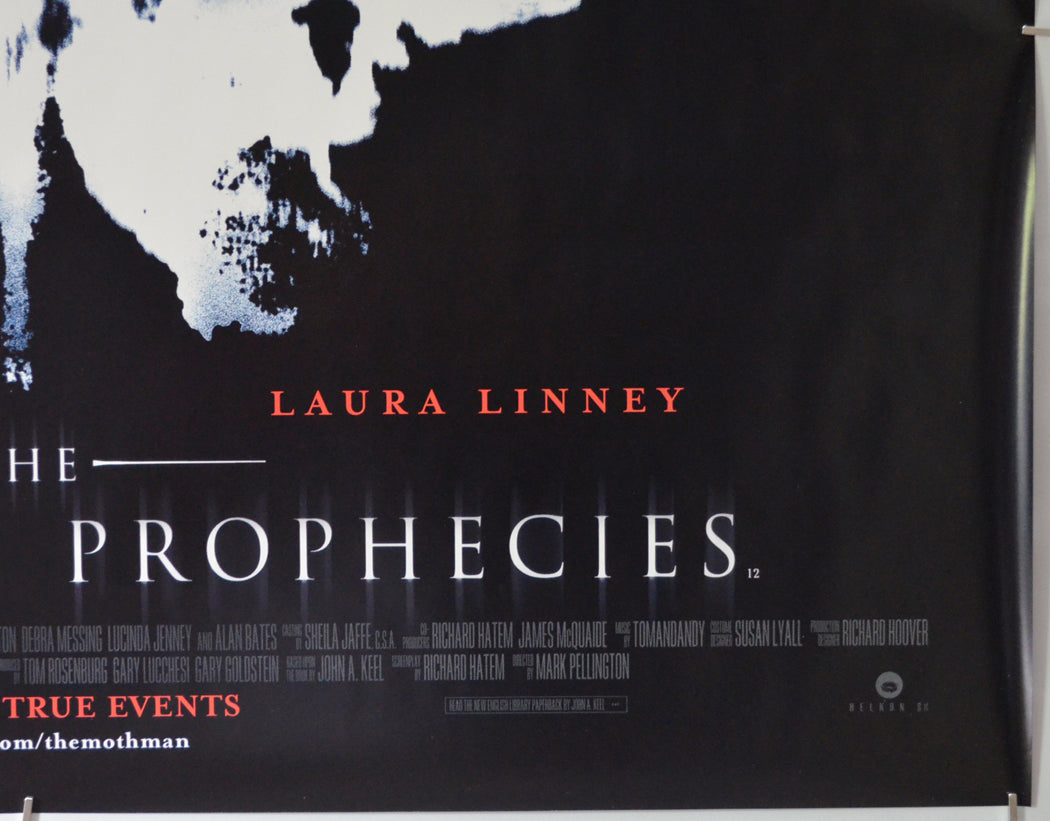 THE MOTHMAN PROPHECIES (Bottom Right) Cinema Quad Movie Poster