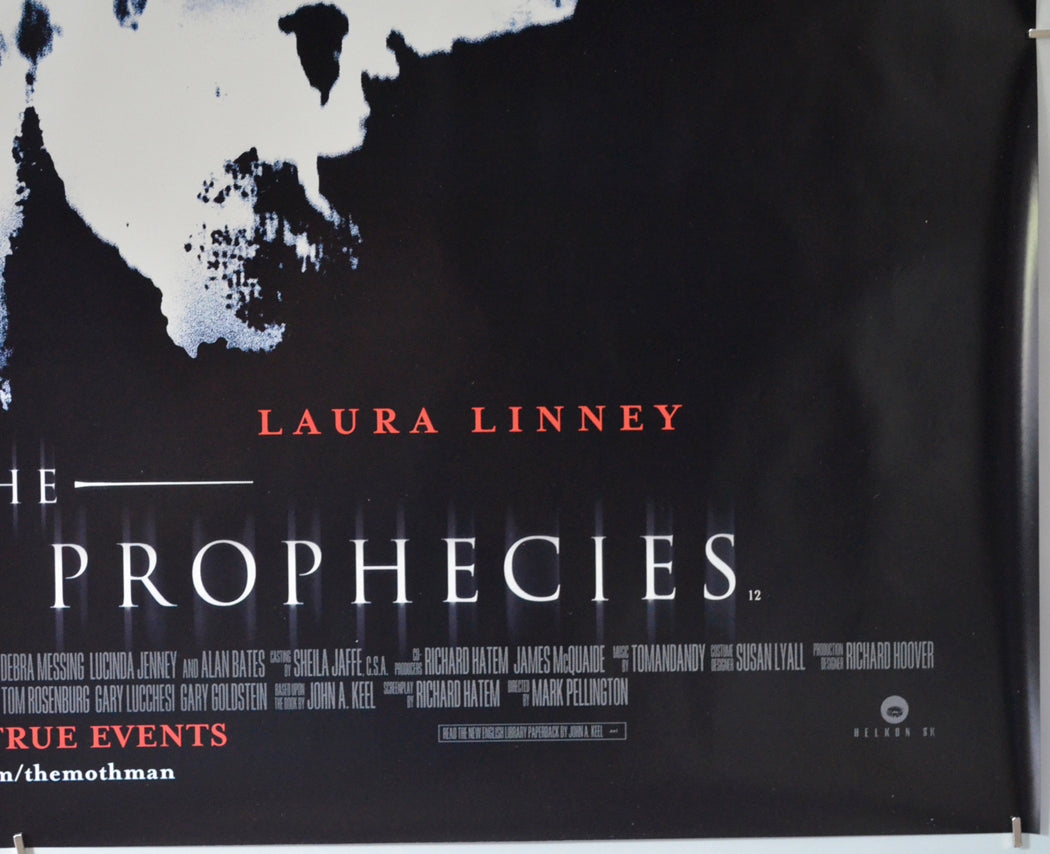 THE MOTHMAN PROPHECIES (Bottom Right) Cinema Quad Movie Poster
