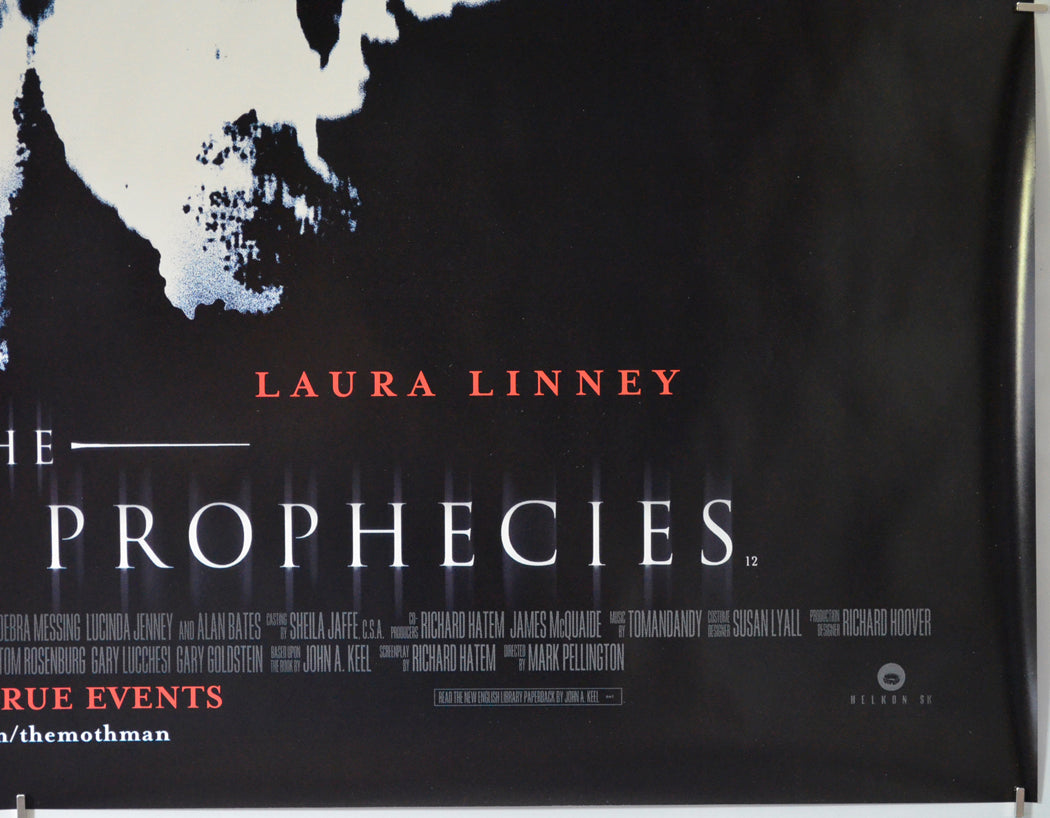 THE MOTHMAN PROPHECIES (Bottom Right) Cinema Quad Movie Poster