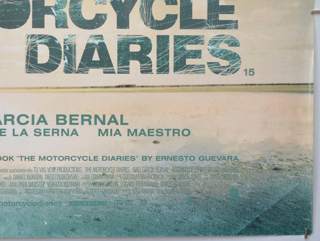THE MOTORCYCLE DIARIES (Bottom Right) Cinema Quad Movie Poster