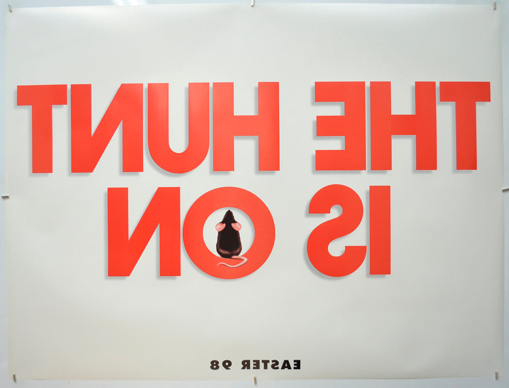 MOUSEHUNT (Back) Cinema Quad Movie Poster