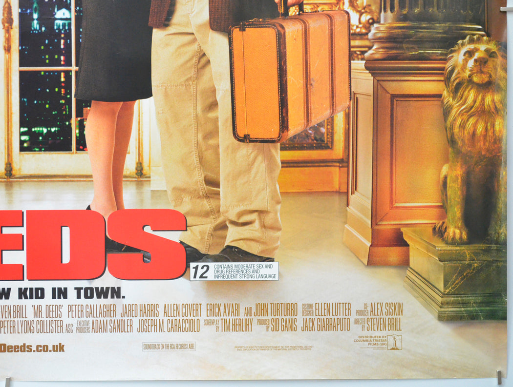 MR. DEEDS (Bottom Right) Cinema Quad Movie Poster