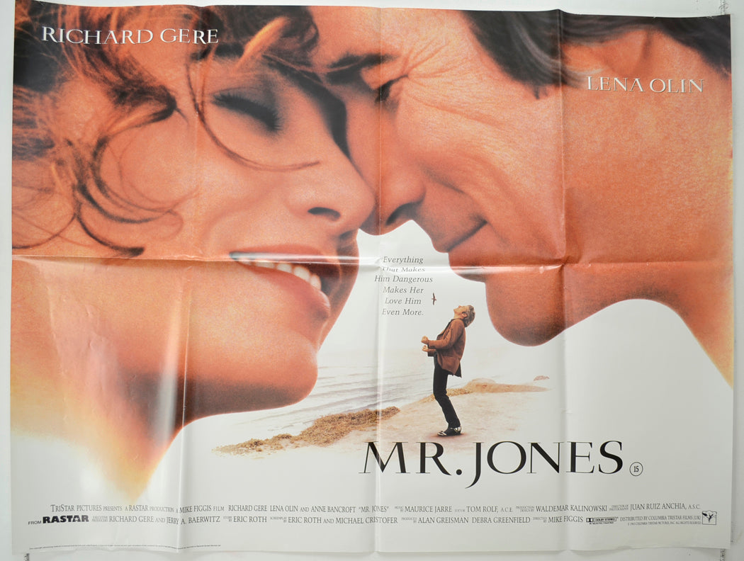 Mr. Jones Original Quad Poster - Film Poster - Movie Poster
