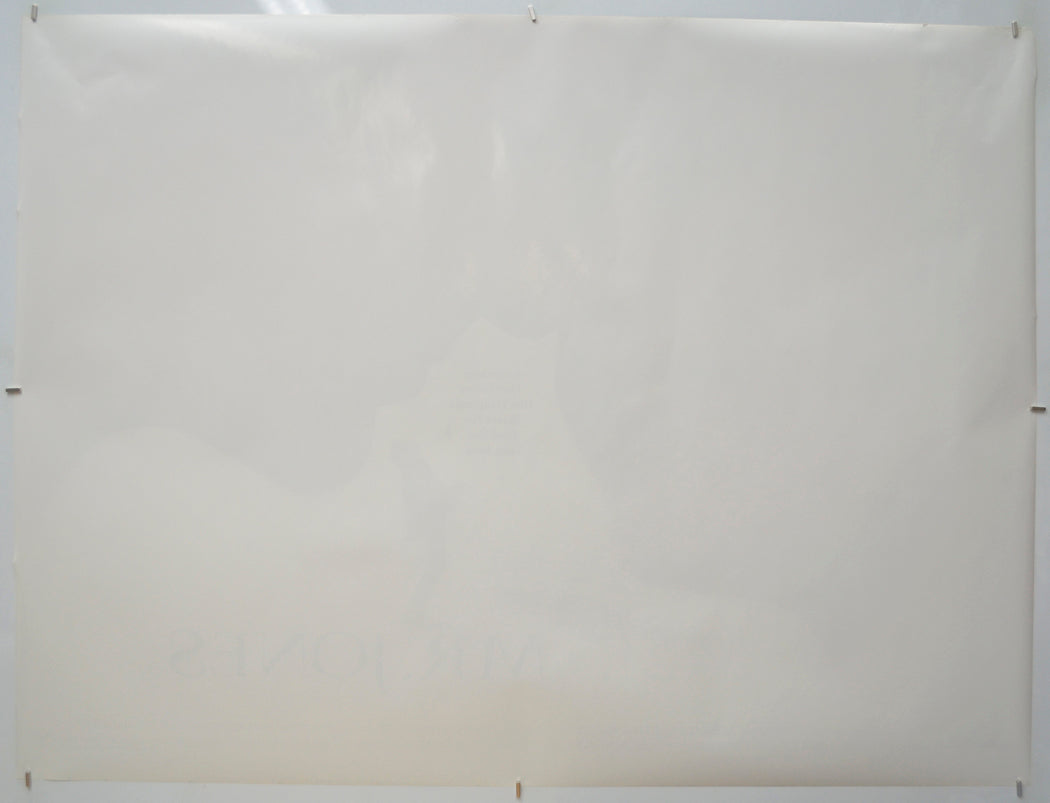 MR. JONES (Back) Cinema Quad Movie Poster