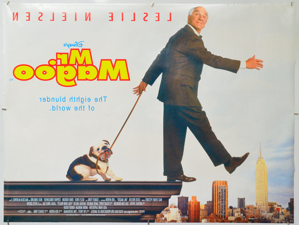 Mr Magoo (Back) Cinema Quad Movie Poster