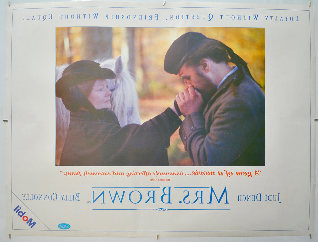 MRS BROWN (Back) Cinema Quad Movie Poster