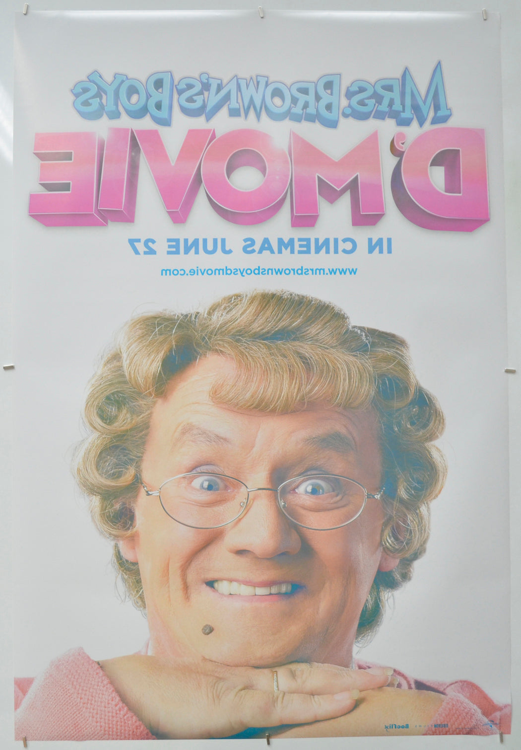 MRS BROWN’S BOYS D’MOVIE (Back) Cinema One Sheet Movie Poster