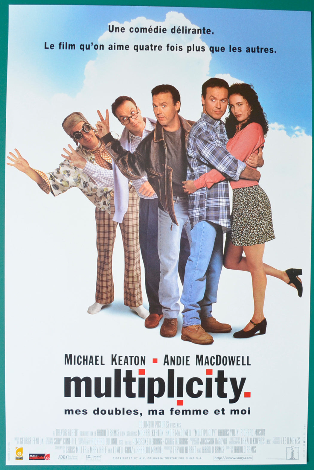 Multiplicity Original Belgian Poster - Film Poster - Movie Poster