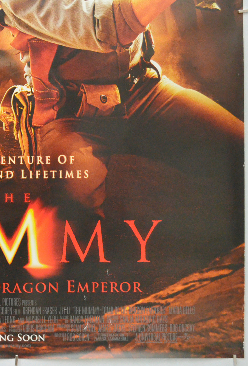 THE MUMMY : TOMB OF THE DRAGON EMPEROR (Bottom Right) Cinema One Sheet Movie Poster