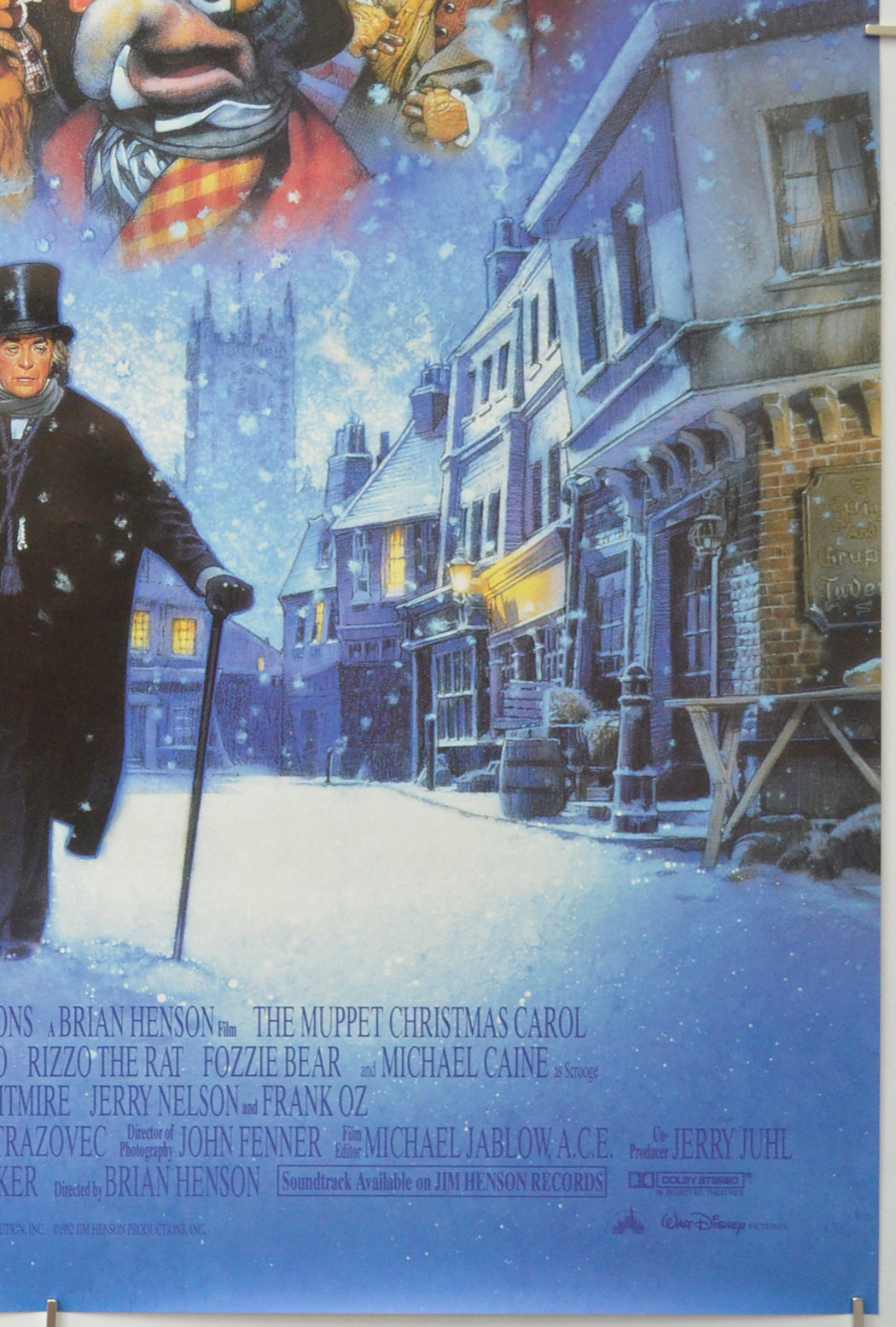 THE MUPPET CHRISTMAS CAROL (Bottom Right) Cinema One Sheet Movie Poster