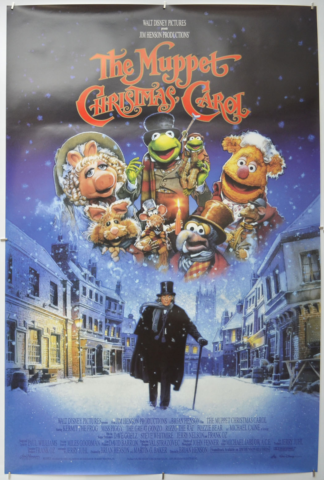 The Muppet Christmas Carol Original One Sheet Poster - Film Poster - Movie Poster