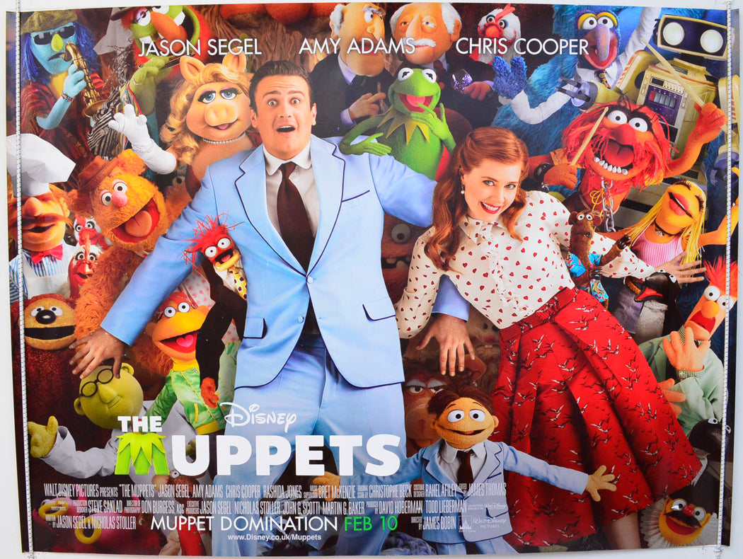 The Muppets Original British Quad Poster - Film Poster - Movie Poster