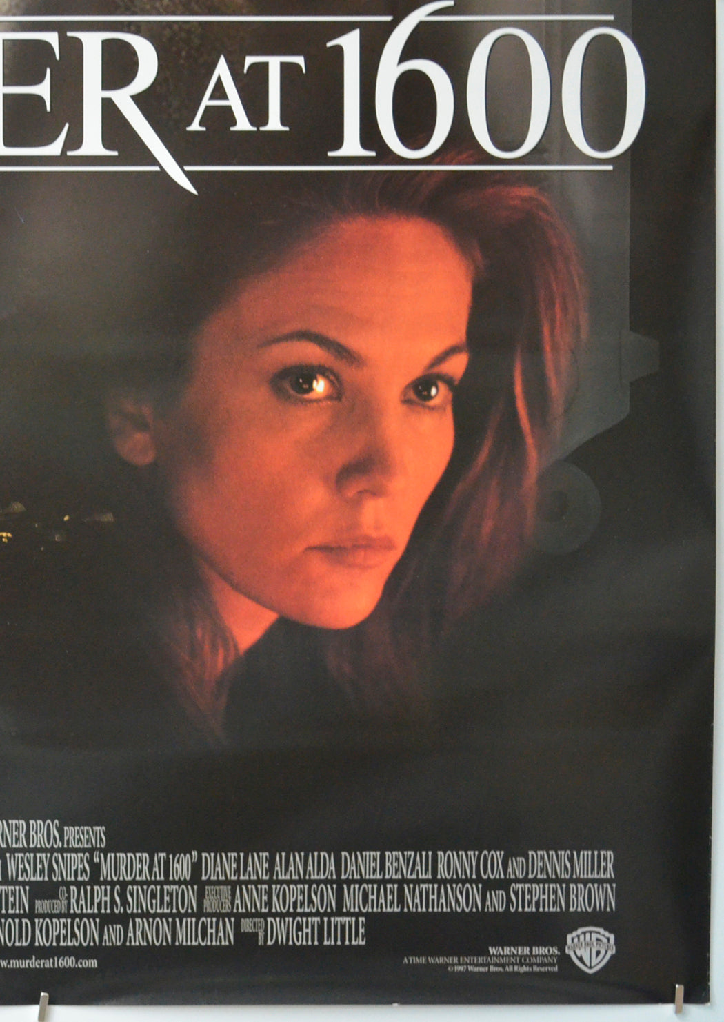 MURDER AT 1600 (Bottom Right) Cinema One Sheet Movie Poster