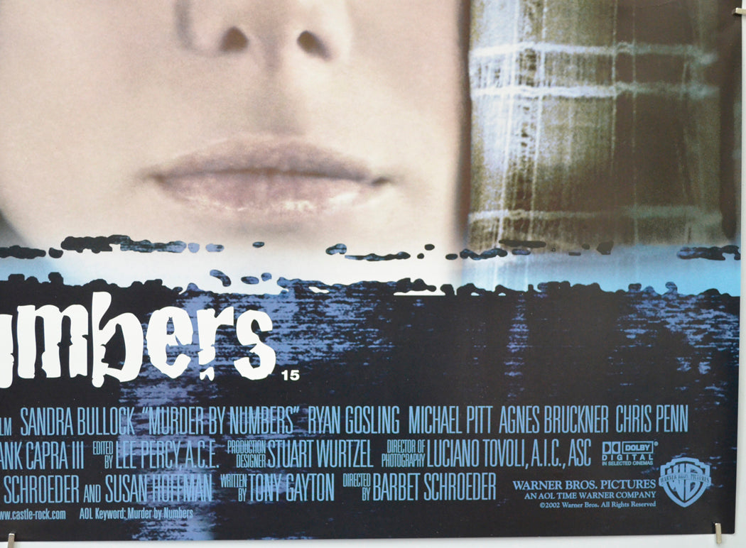 MURDER BY NUMBERS (Bottom Right) Cinema Quad Movie Poster