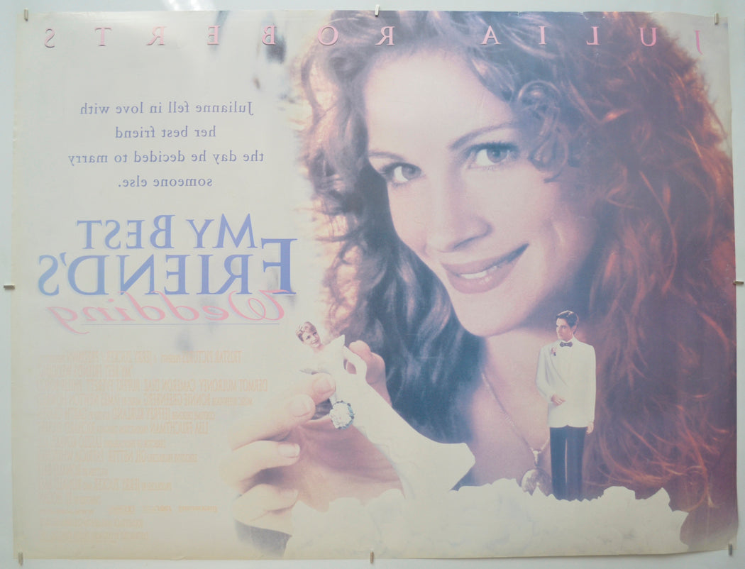 MY BEST FRIEND’S WEDDING (Back) Cinema Quad Movie Poster