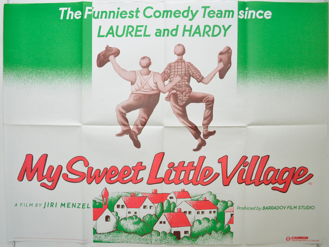 My Sweet Little Village (a.k.a. Vesnicko má stredisková) Original Quad Poster - Film Poster - Movie Poster