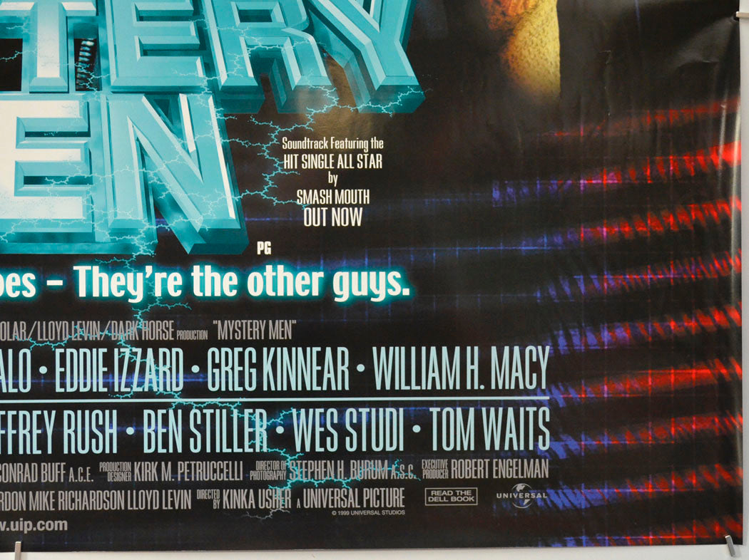 MYSTERY MEN (Bottom Right) Cinema Quad Movie Poster