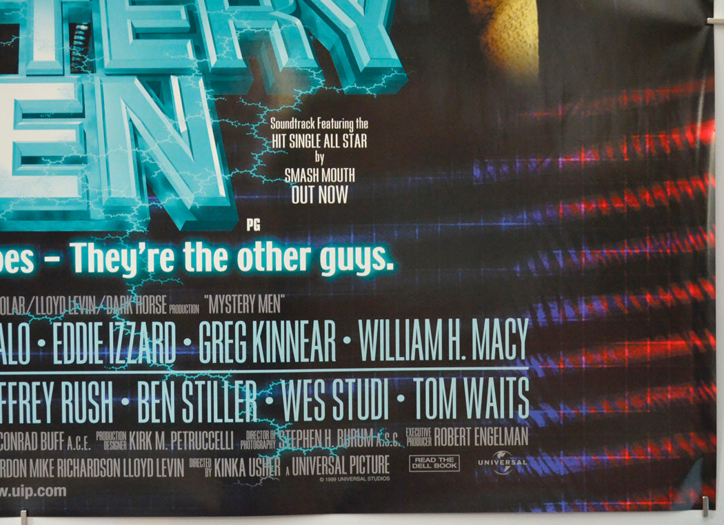 MYSTERY MEN (Bottom Right) Cinema Quad Movie Poster