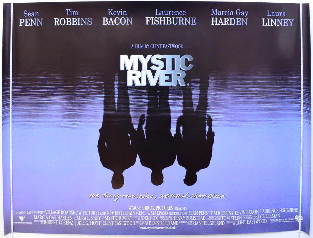 Mystic River Original British Quad Poster - Film Poster - Movie Poster