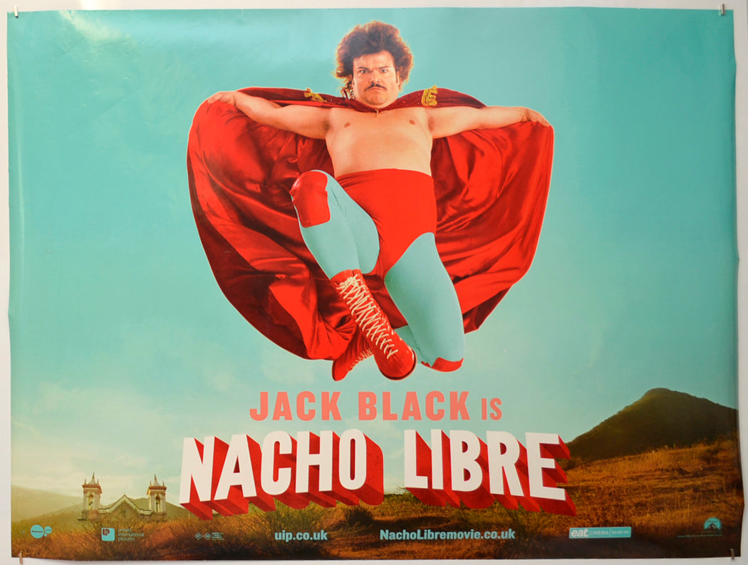 Nacho Libre (Teaser / Advance Version) Original Quad Poster - Film Poster - Movie Poster