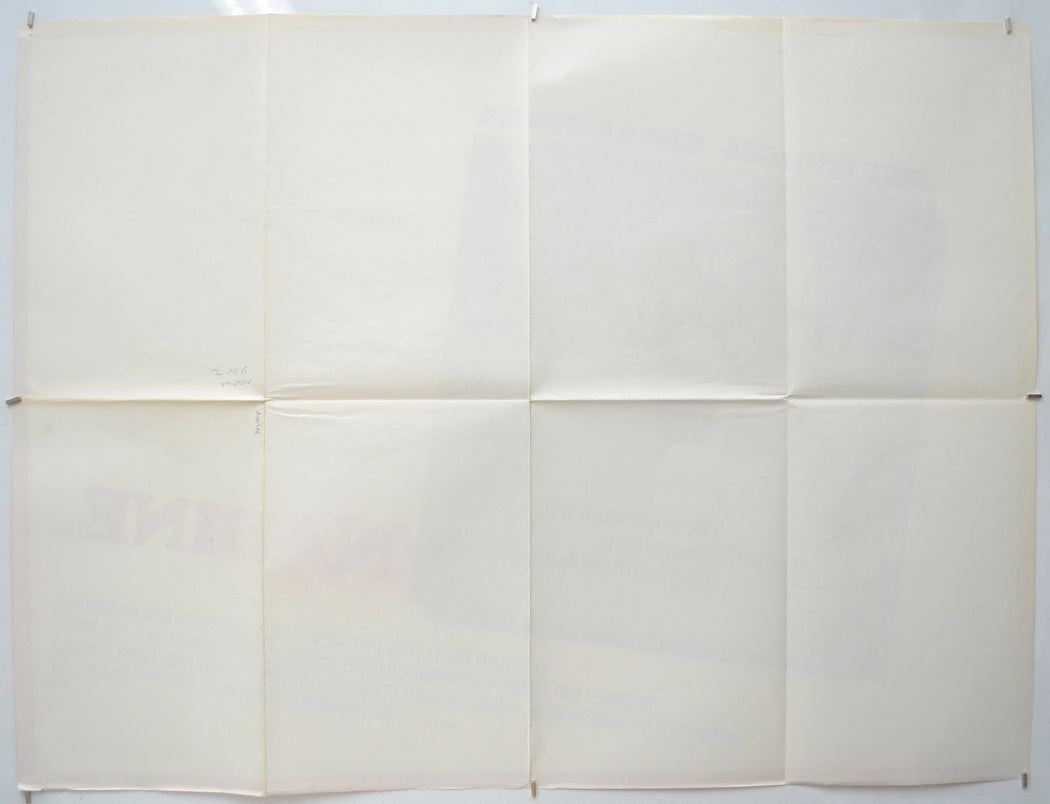 NADINE (Back) Cinema Quad Movie Poster