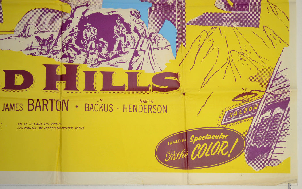 THE NAKED HILLS (Bottom Right) Cinema Quad Movie Poster