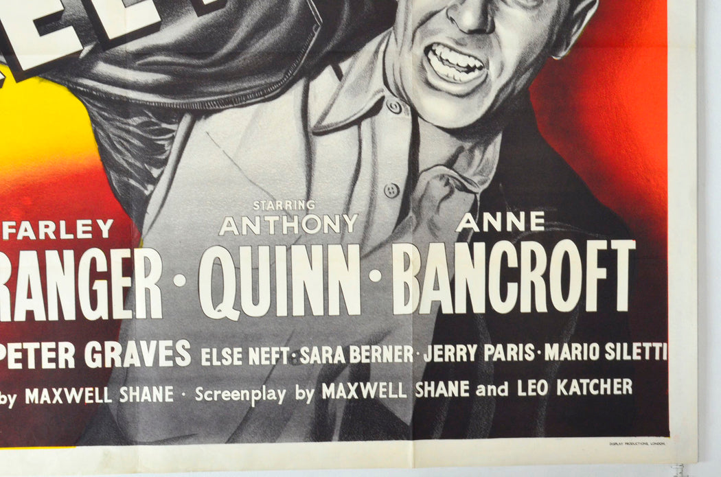 THE NAKED STREET (Bottom Right) Cinema Quad Movie Poster