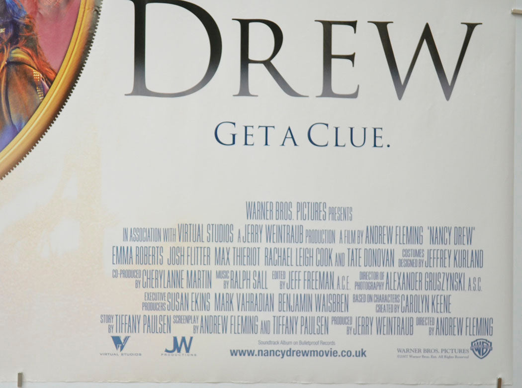 NANCY DREW (Bottom Right) Cinema Quad Movie Poster