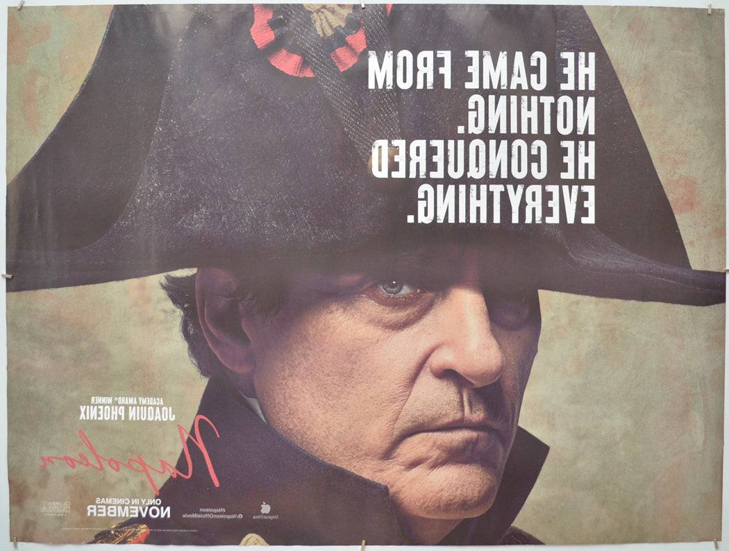 NAPOLEON (Back) Cinema Quad Movie Poster