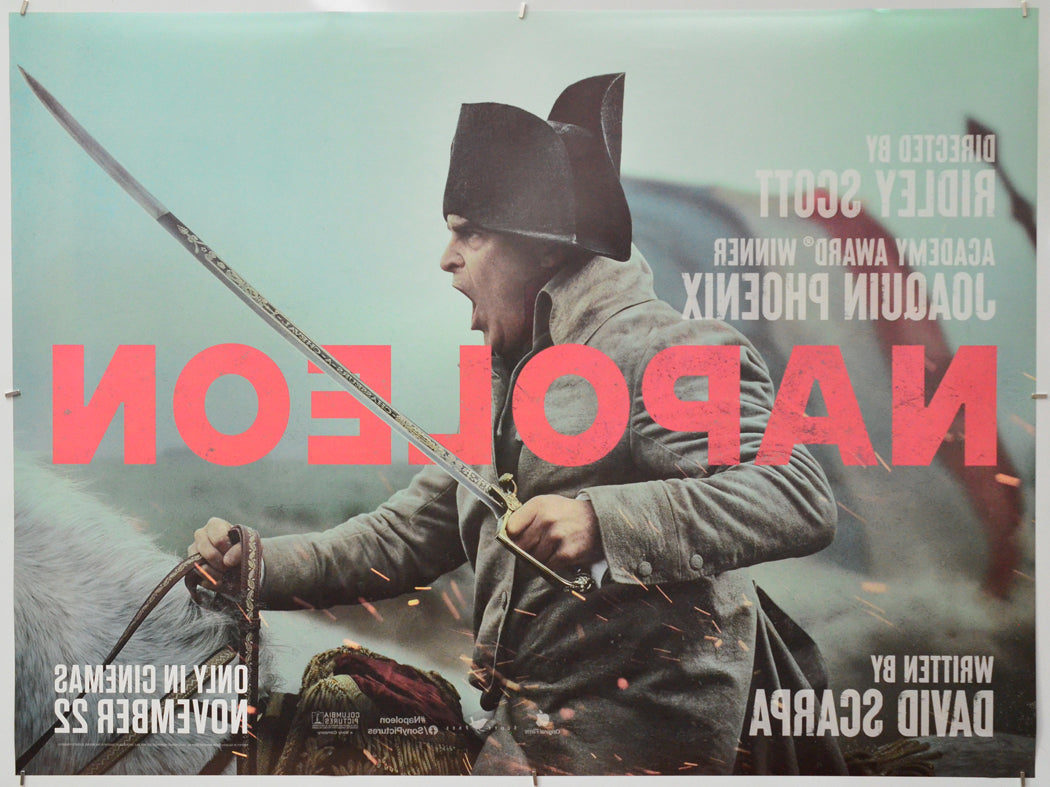 Napoleon (Back) Cinema Quad Movie Poster
